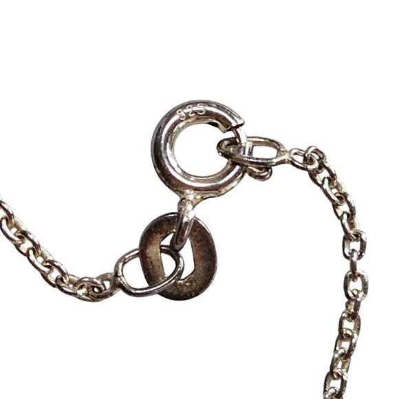 925 Sterling Silver 10 Gold Filled Dichroic Glass Pendant Necklace Earrings Set - Picture 5 of 16